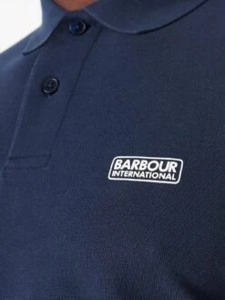 Barbour International Essential Polo Shirt - Navy -Barbou Clothing Shop VJGLO SQ5 0000000048 NAVY MDd1