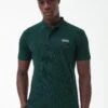 Barbour International Essential Polo Shirt - Dark Green -Barbou Clothing Shop VJGLR SQ1 0000000630 DARK GREEN MDf