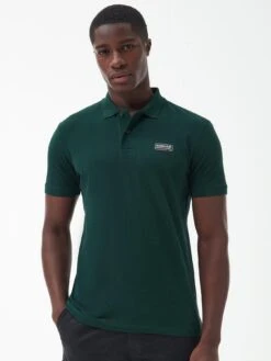 Barbour International Essential Polo Shirt - Dark Green