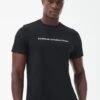 Barbour International Motored Chest Logo T-Shirt - Black