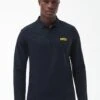 Barbour International Long Sleeve Polo Shirt - Black -Barbou Clothing Shop VJGO0 SQ1 0000000004 BLACK MDf