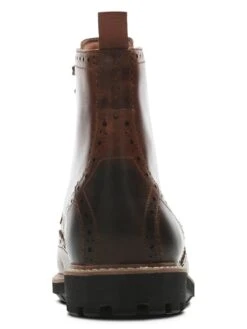 Clarks Batcombe Lord Brogue Boots - Beige -Barbou Clothing Shop VJHP9 SQ2 0000000108 BEIGE SLb