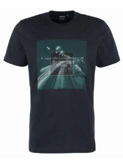 Barbour International Speed Graphic T-Shirt -Barbou Clothing Shop VJKSI SQ4 0000000004 BLACK MDd