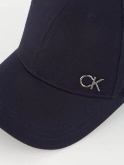 Calvin Klein Men's Bombed Metal Baseball Cap - Navy -Barbou Clothing Shop VJNAA SQ4 0000000048 NAVY SLd1