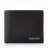 Calvin Klein Ck Concise Bifold 6cc W/bill -Barbou Clothing Shop VJNAS SQ1 0000000004 BLACK SLf