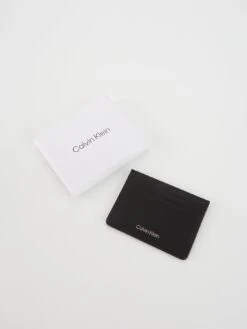 Calvin Klein Men's Concise Credit Card Holder - Black -Barbou Clothing Shop VJNAT SQ5 0000000004 BLACK SLi