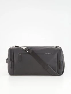 Calvin Klein Men's Rubberized Weekender Bag - Black