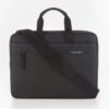 Calvin Klein Men's Rubberized Slim Convertible Laptop Bag - Black  -Barbou Clothing Shop VJNB2 SQ1 0000000004 BLACK SLf