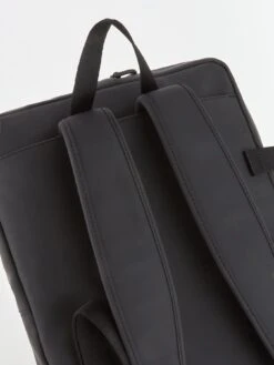 Calvin Klein Men's Rubberized Slim Convertible Laptop Bag - Black  -Barbou Clothing Shop VJNB2 SQ4 0000000004 BLACK SLd