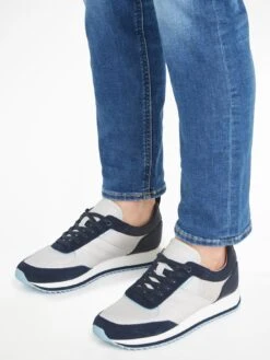 Calvin Klein Low Top Lace Up Trainer - Navy -Barbou Clothing Shop VJNGR SQ6 0000000048 NAVY SLd
