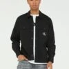 Calvin Klein Jeans Ripstop Shirt - Black -Barbou Clothing Shop VJV31 SQ1 0000000004 BLACK MDf