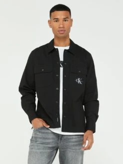 Calvin Klein Jeans Ripstop Shirt - Black