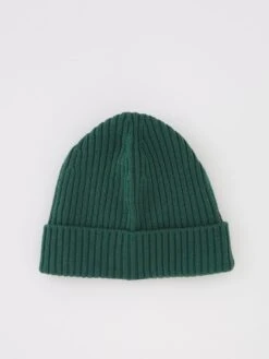 Lacoste Ribbed Beanie Hat - Green -Barbou Clothing Shop VJW5T SQ4 0000000047 GREEN SLd1
