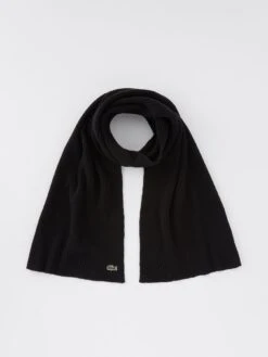 Lacoste Wool Scarf - Black