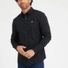 Lacoste Slim Fit Button Down Poplin Shirt - Black -Barbou Clothing Shop VJW8D SQ1 0000000004 BLACK MDf