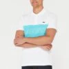 Lacoste Colour Block Polo Shirt - White -Barbou Clothing Shop VJW8E SQ1 0000000013 WHITE MDf
