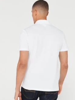 Lacoste Colour Block Polo Shirt - White -Barbou Clothing Shop VJW8E SQ2 0000000013 WHITE MDb