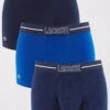 Lacoste 3-pack Neo Heritage Trunks - Blue -Barbou Clothing Shop VJW8L SQ1 0000000020 BLUE PKf