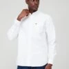 Lacoste Long Sleeve Oxford Shirt - White -Barbou Clothing Shop VJW9Y SQ1 0000000013 WHITE MDf