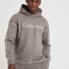 Calvin Klein Long Sleeve Pyjama Hoodie - Grey -Barbou Clothing Shop VJXWH SQ1 0000000005 GREY MDf