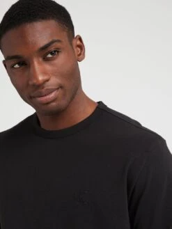 Calvin Klein Short Sleeve Pyjama Pants Set - Black/Blue -Barbou Clothing Shop VJXWJ SQ4 0000000029 MULTI MDd