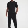 Calvin Klein Short Sleeve Jogger Set - Black  -Barbou Clothing Shop VJXWR SQ1 0000000029 MULTI MDf