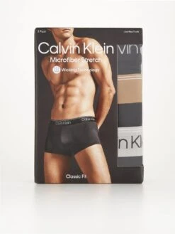 Calvin Klein Calvin Klein 3 Pack Low Rise Trunk -Barbou Clothing Shop VJXWU SQ4 0000000079 ASSORTED SLd1