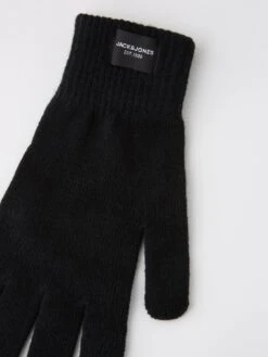 Jack & Jones Knit Hat & Gloves Gift Set - Black -Barbou Clothing Shop VK2E5 SQ4 0000000004 BLACK SLd1