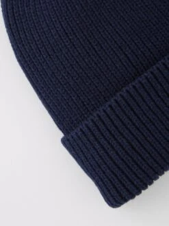 Jack & Jones Knitted Beanie Hat - Dark Blue -Barbou Clothing Shop VK2E7 SQ5 0000000354 DARK BLUE SLd2
