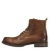 Jack & Jones Russel Leather Cognac Boots - Brown -Barbou Clothing Shop VK2EQ SQ1 0000000143 BROWN SLs