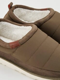 Jack & Jones Jack & Jones Padded Slippers - Brown -Barbou Clothing Shop VK2EV SQ6 0000000143 BROWN SLd