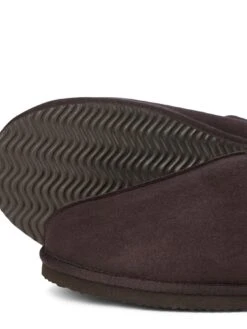 Jack & Jones Jack & Jones Mule Slippers - Dark Brown -Barbou Clothing Shop VK2FT SQ5 0000000014 DARK BROWN SLu