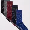Jack & Jones Jack & Jones 5-Pack Socks - Grey -Barbou Clothing Shop VK34Q SQ1 0000000005 GREY PKf