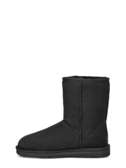 UGG Men's Classic Short Boots - Black -Barbou Clothing Shop VKDCS SQ6 0000000004 BLACK SLd