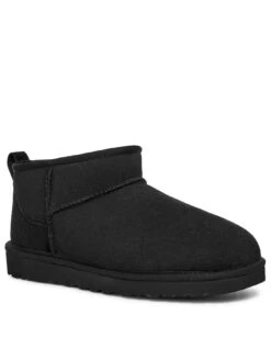 UGG Men's Classic Ultra Mini Boots - Black -Barbou Clothing Shop VKDDQ SQ3 0000000004 BLACK SLf