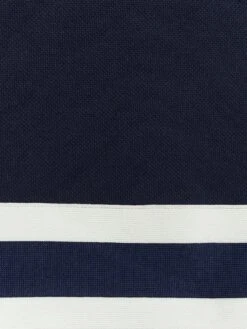 River Island Short Sleeve Slim Tape Polo - Navy -Barbou Clothing Shop VKDMZ SQ5 0000000048 NAVY MDd1