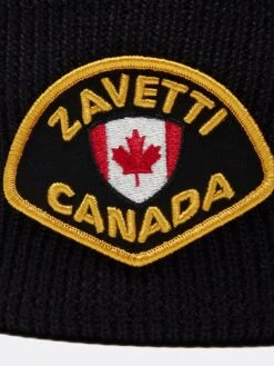Zavetti Canada Forbs Knitted Hat -Barbou Clothing Shop VKED7 SQ4 0000000004 BLACK SLd1