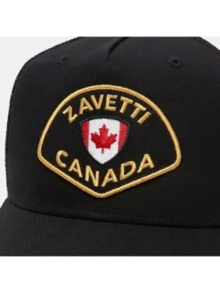 Zavetti Canada Men's Alberta 2.0 Trucker Cap - Black  -Barbou Clothing Shop VKEDB SQ4 0000000004 BLACK SLd1