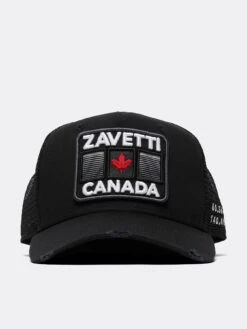 Zavetti Canada Men's Fosselli Trucker Cap - BlackĀ