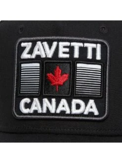 Zavetti Canada Men's Fosselli Trucker Cap - Black  -Barbou Clothing Shop VKEDD SQ4 0000000004 BLACK SLd1