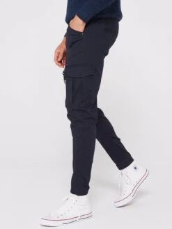 Jack & Jones Ace Carrot Fit Cargo Trousers - Navy -Barbou Clothing Shop VKNYY SQ6 0000000048 NAVY MDd2