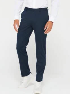 Jack & Jones Premium Stretch Slim Fit Trouser - Navy