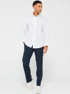 Jack & Jones Premium Stretch Slim Fit Trouser - Navy -Barbou Clothing Shop VKNZC SQ3 0000000048 NAVY MDo