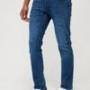 Jack & Jones Glenn Slim Fit Jeans - Mid Wash 2 Jack & Jones Glenn Slim Fit Jeans - Mid Wash -Barbou Clothing Shop VKO1M SQ1 0000000265 MID WASH MDf