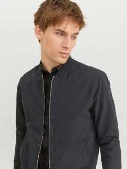 Jack & Jones Jack & Jones Roy Bomber Jacket - Black -Barbou Clothing Shop VKO26 SQ4 0000000004 BLACK MDd
