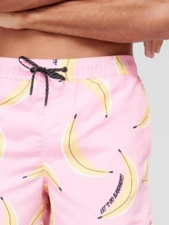 Jack & Jones Jack & Jones Banana Print Swimshorts - Light Pink -Barbou Clothing Shop VKO2M SQ4 0000000367 LIGHT PINK MDd