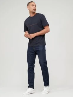 Jack & Jones Star Chest Logo T-shirt - Navy -Barbou Clothing Shop VKO3Y SQ3 0000000048 NAVY MDo