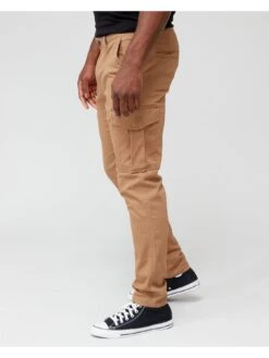Jack & Jones Marco Joe Slim Fit Cargo Trousers - Brown -Barbou Clothing Shop VKO4C SQ5 0000000143 BROWN MDd1