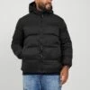 Jack & Jones Jack & Jones Plus Toby Padded Jacket - Black