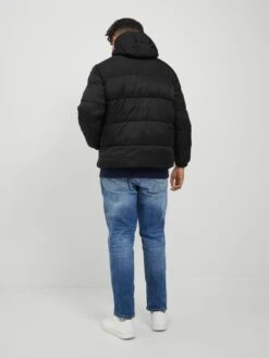 Jack & Jones Jack & Jones Plus Toby Padded Jacket - Black -Barbou Clothing Shop VKO5C SQ2 0000000004 BLACK MDb